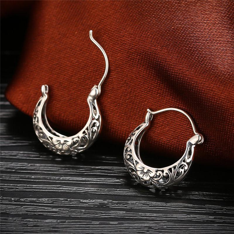 Vintage Flower Sterling Silver Earrings - Floral Fawna