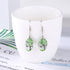 Wishing Tree & Butterfly Glass Earrings - Floral Fawna