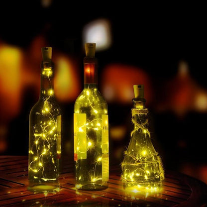 Fireflies in a Bottle Light String - Floral Fawna