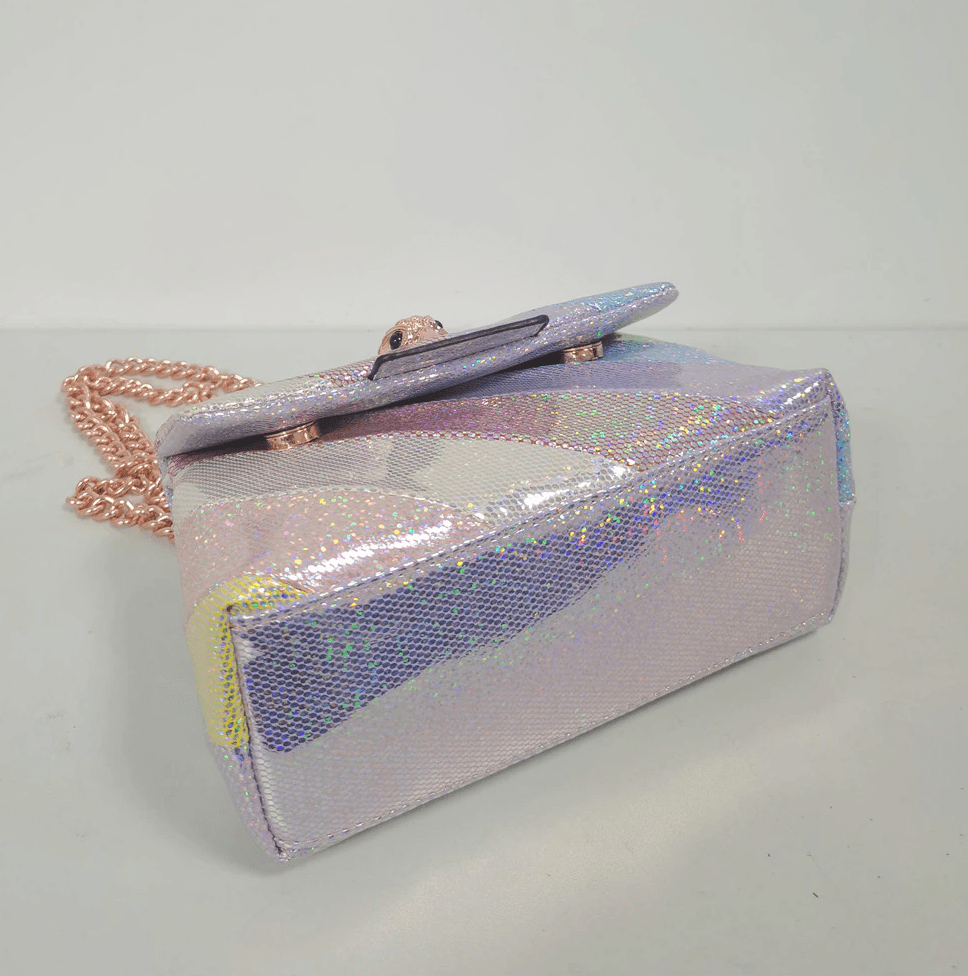 Sequin Striped Eagle Bag - Floral Fawna