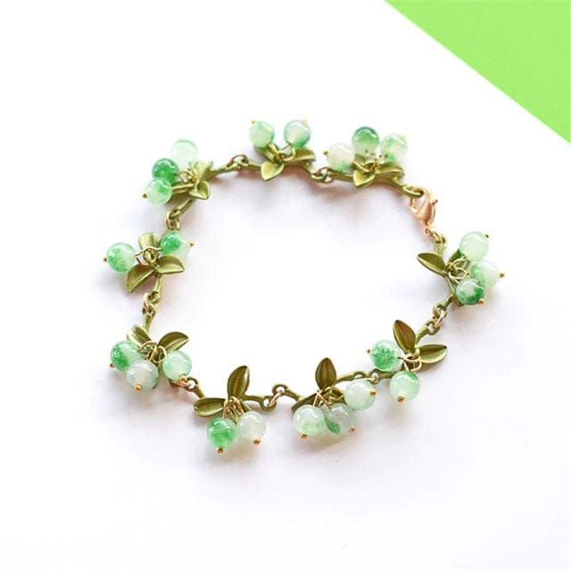 Berry Charm Bracelet - Floral Fawna