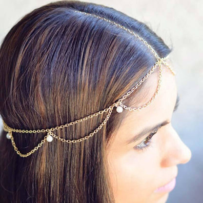 Bohemian Style Hair Jewelry - Floral Fawna