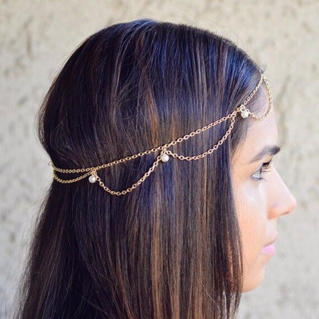 Bohemian Style Hair Jewelry - Floral Fawna