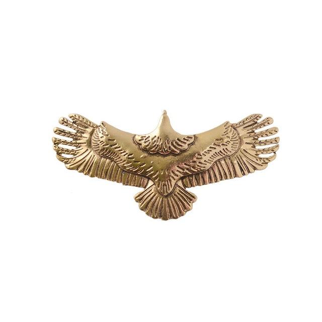 Fierce Eagle Hair Clip - Floral Fawna