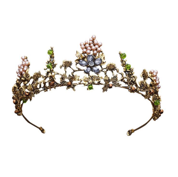 Forest Queen Tiara Headband - Floral Fawna