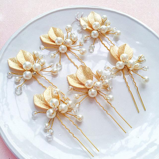 Golden Fairy Hair Accessory Set - Floral Fawna