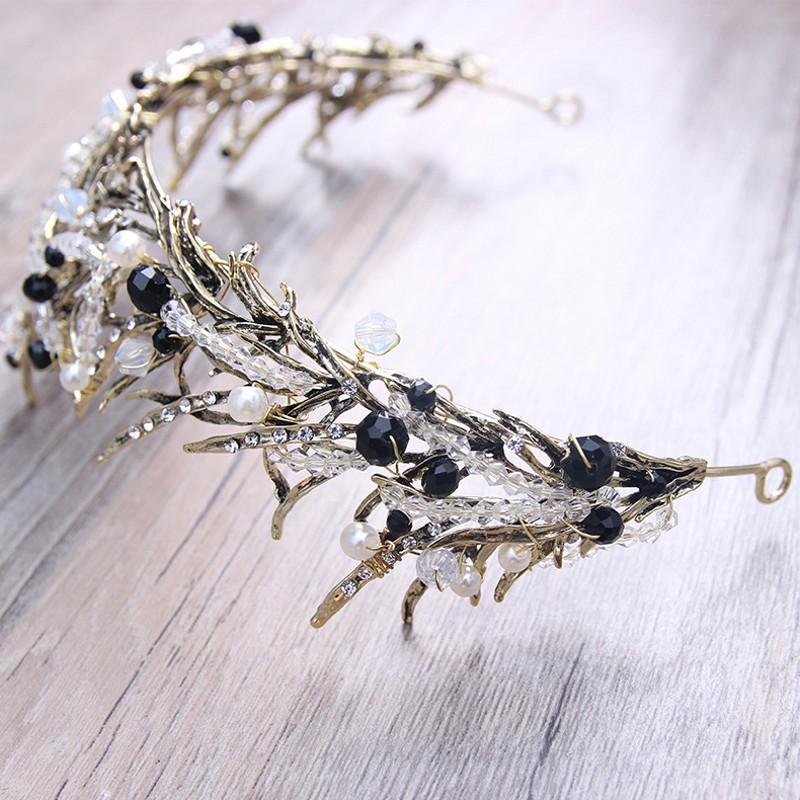 Ice Queen Tiara Headband - Floral Fawna