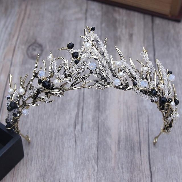 Ice Queen Tiara Headband - Floral Fawna