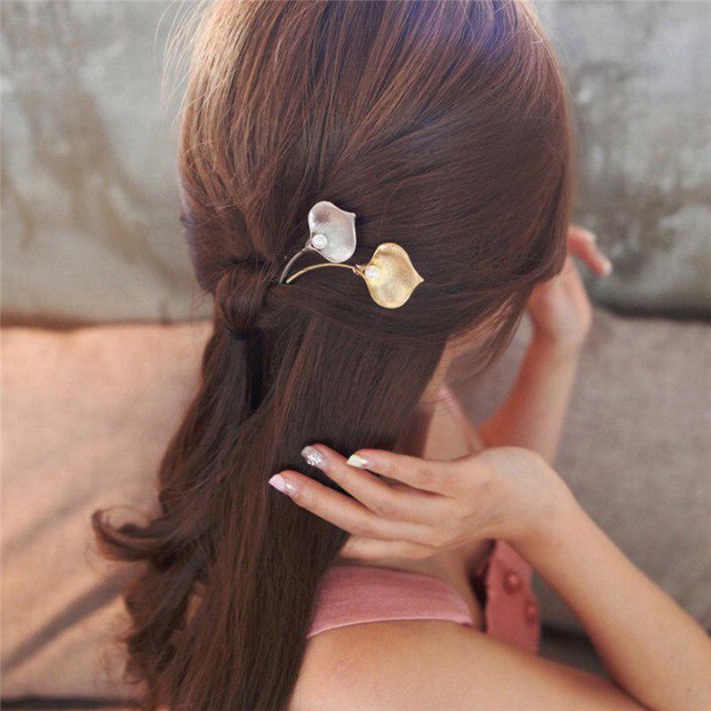 Majestic Ginkgo Leaf Hair Clip - Floral Fawna