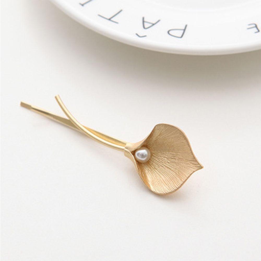 Majestic Ginkgo Leaf Hair Clip - Floral Fawna