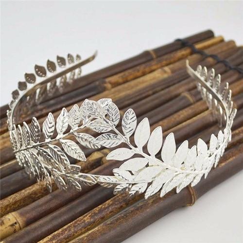 Olive Wreath Tiara Headband - Floral Fawna