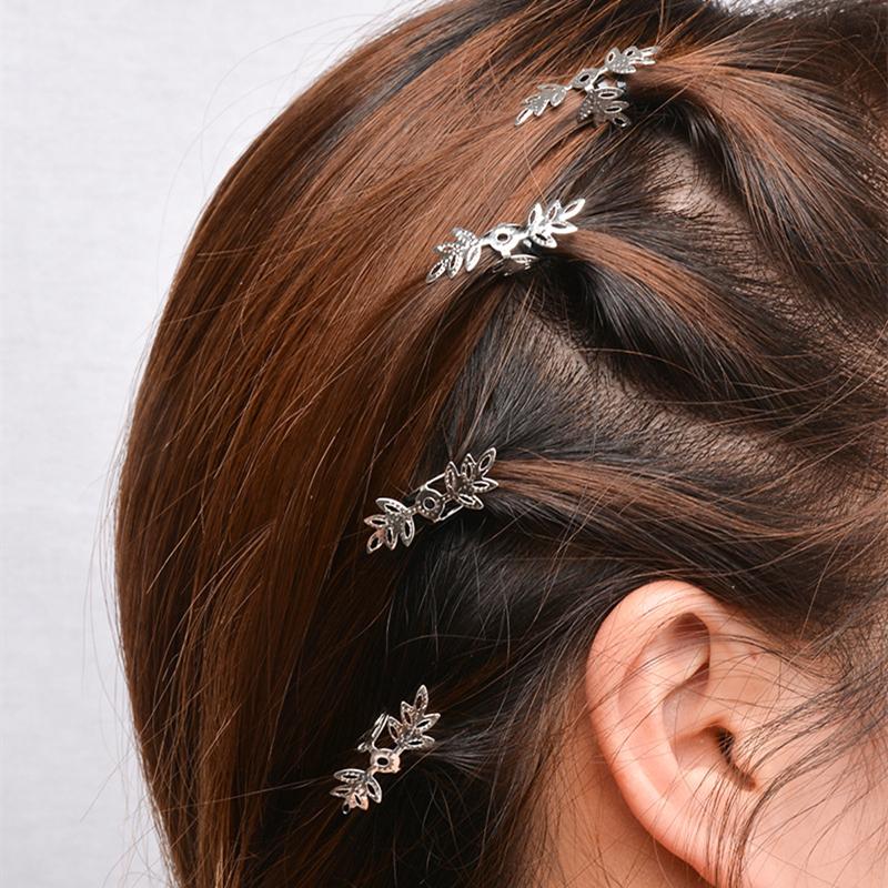 Snowflakes Hair Clip Set - Floral Fawna