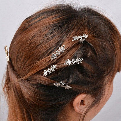 Snowflakes Hair Clip Set - Floral Fawna