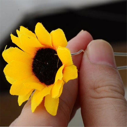 Sunflower Hair Pin Set - Floral Fawna