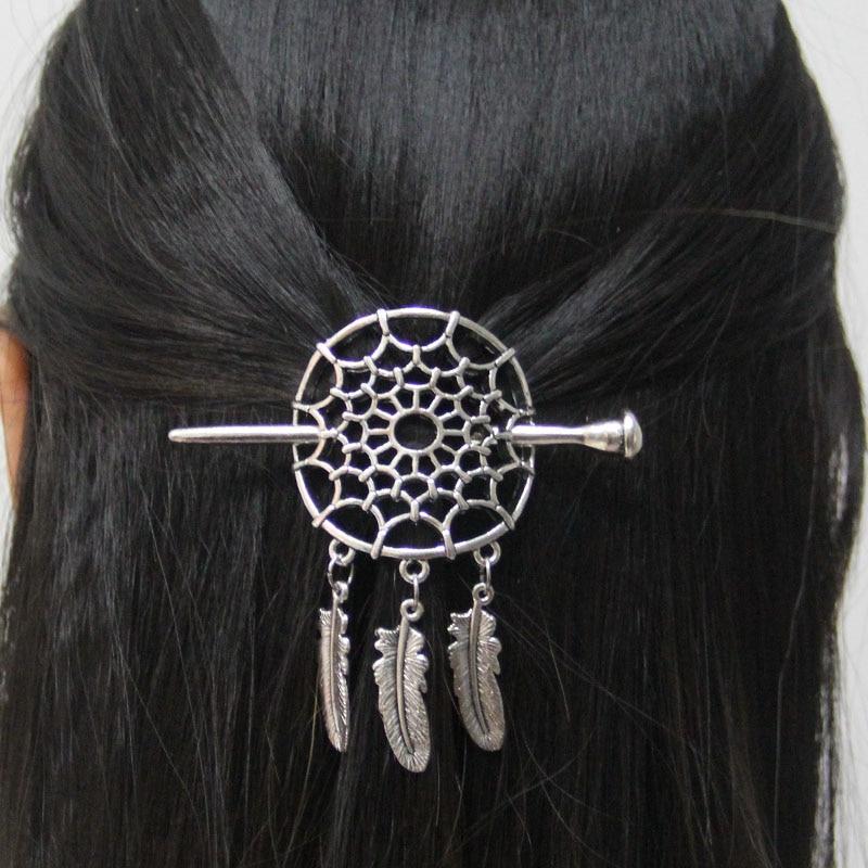 The Dream Catcher Hair Barrette - Floral Fawna