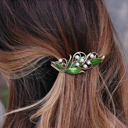 Lily Of The Valley Hair Clip - Floral Fawna