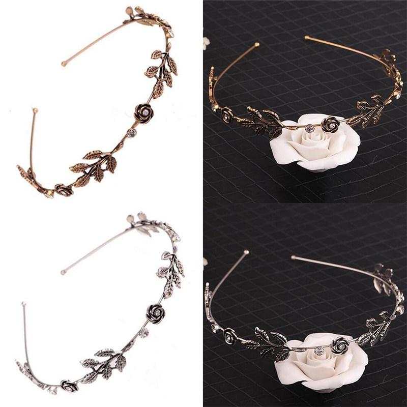 Vintage Style Rose Headband - Floral Fawna