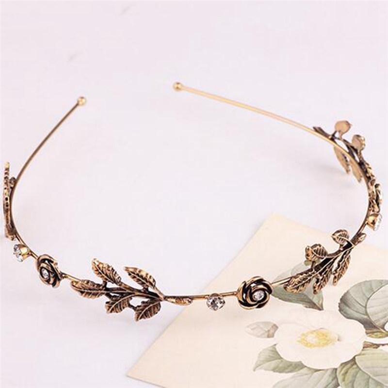 Vintage Style Rose Headband - Floral Fawna