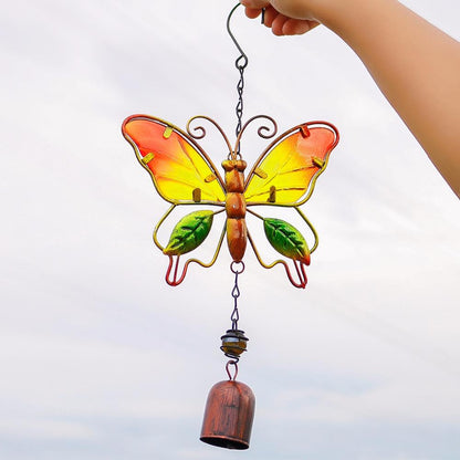 Handmade Hanging Animals Wind Chime - Floral Fawna