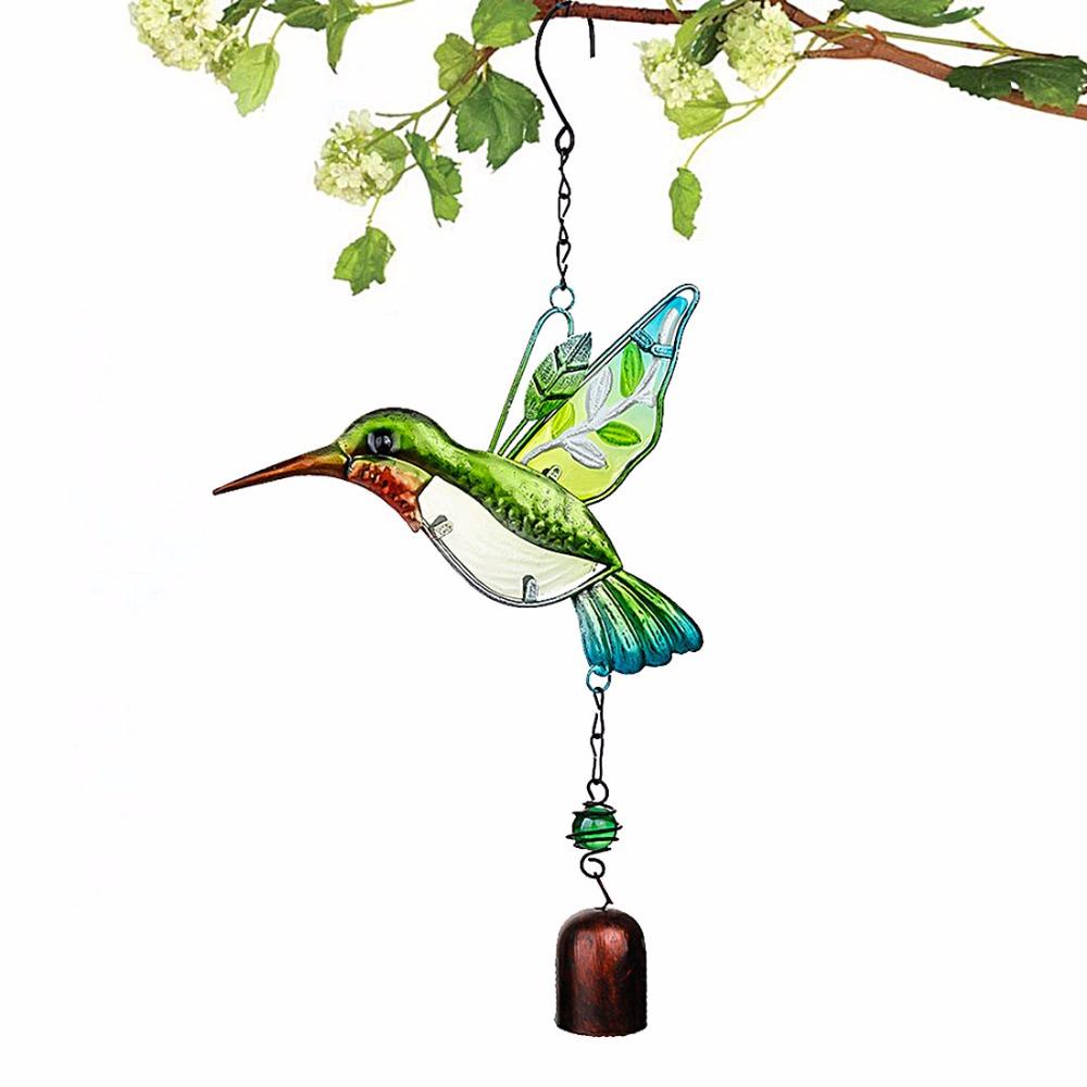 Handmade Hanging Animals Wind Chime - Floral Fawna