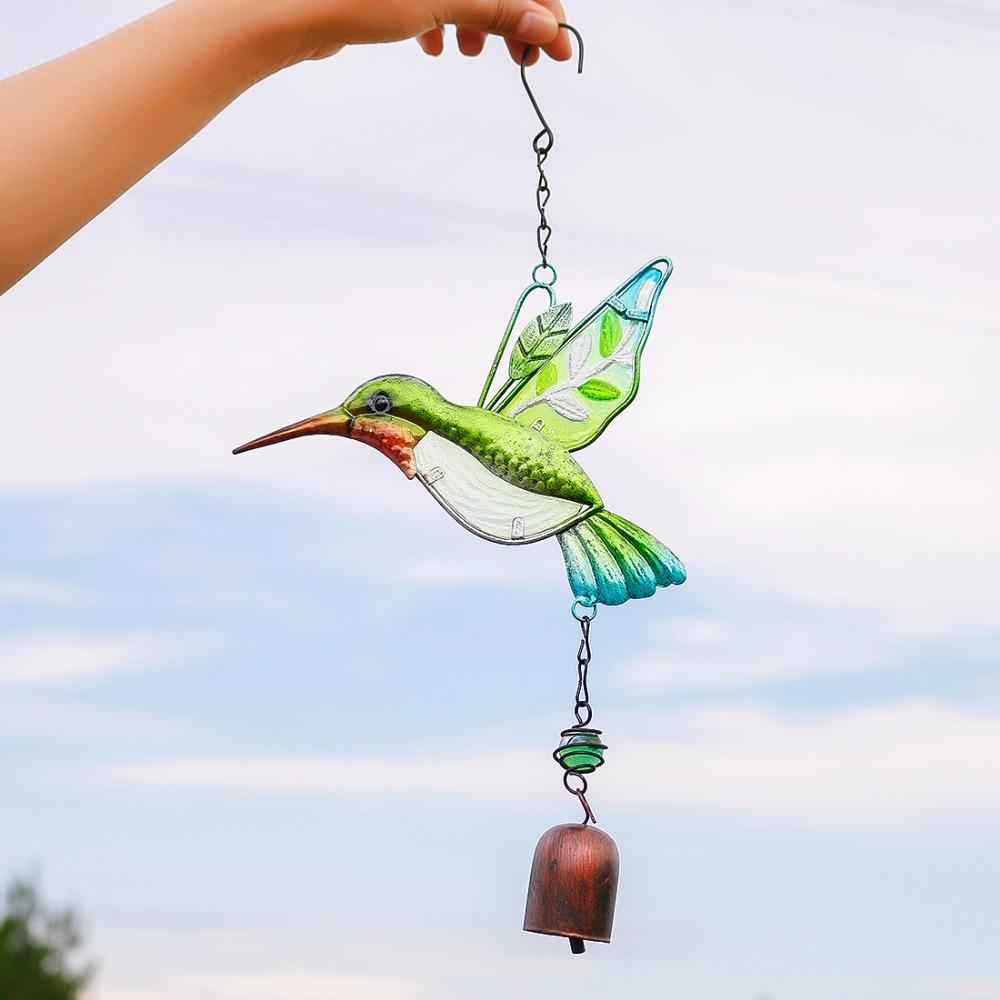 Handmade Hanging Animals Wind Chime - Floral Fawna