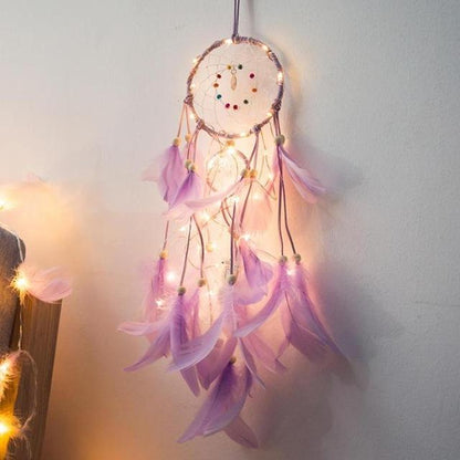 Magical Lights Dream Catcher - Floral Fawna