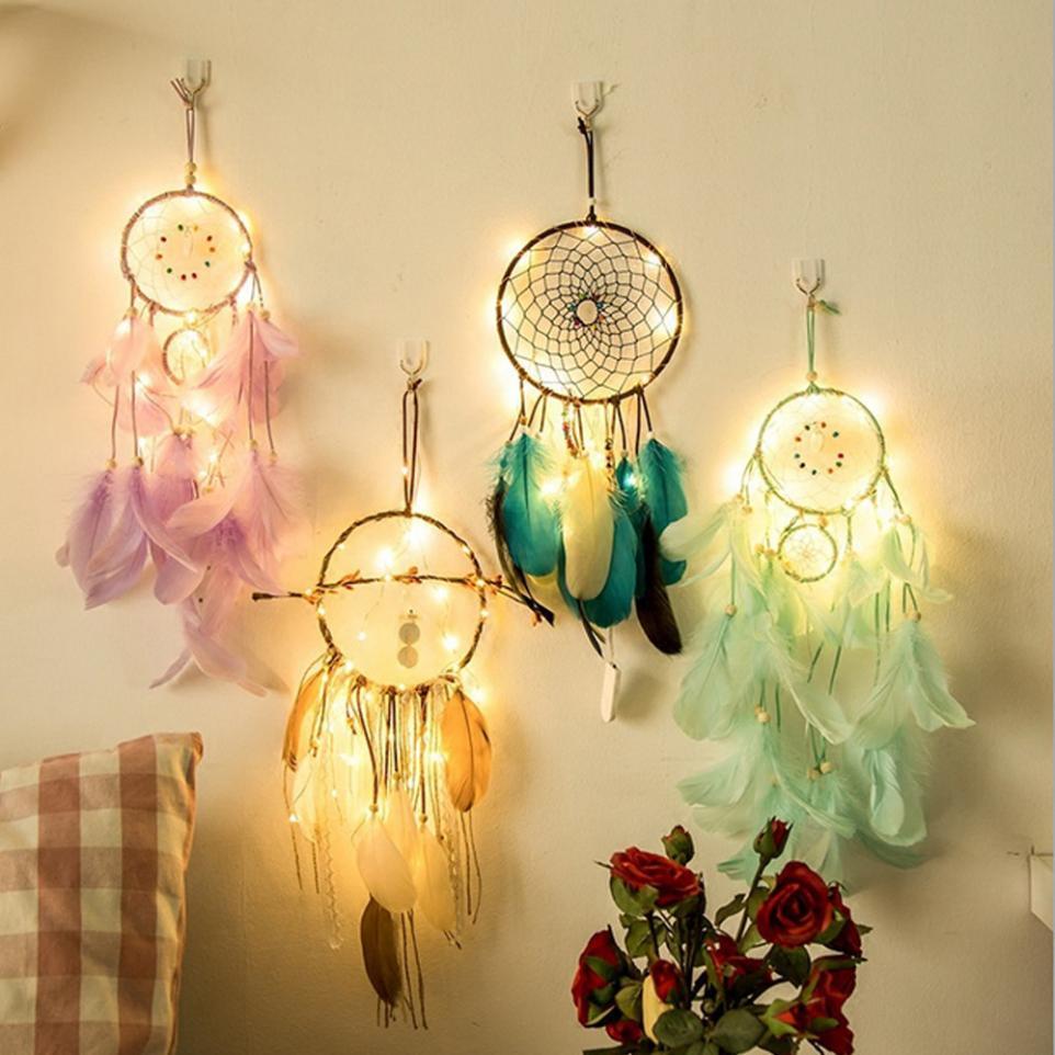 Magical Lights Dream Catcher - Floral Fawna