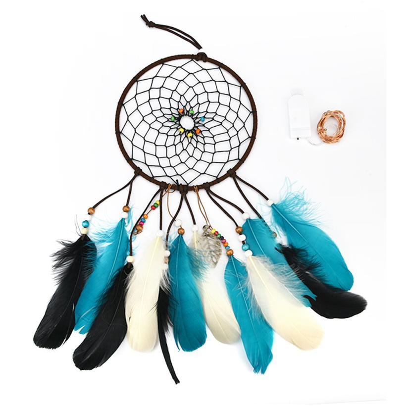 Magical Lights Dream Catcher - Floral Fawna