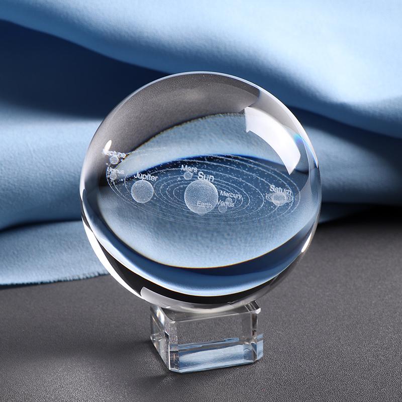 Solar System Crystal Ball - Floral Fawna