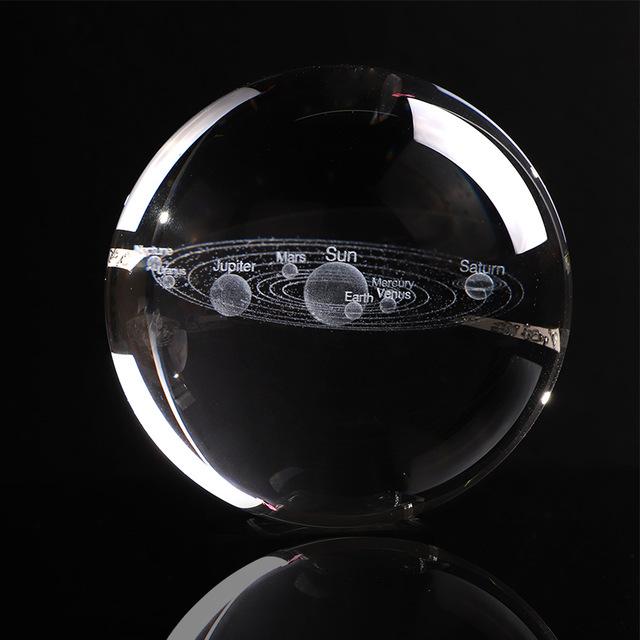 Solar System Crystal Ball - Floral Fawna