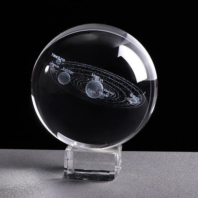 Solar System Crystal Ball - Floral Fawna