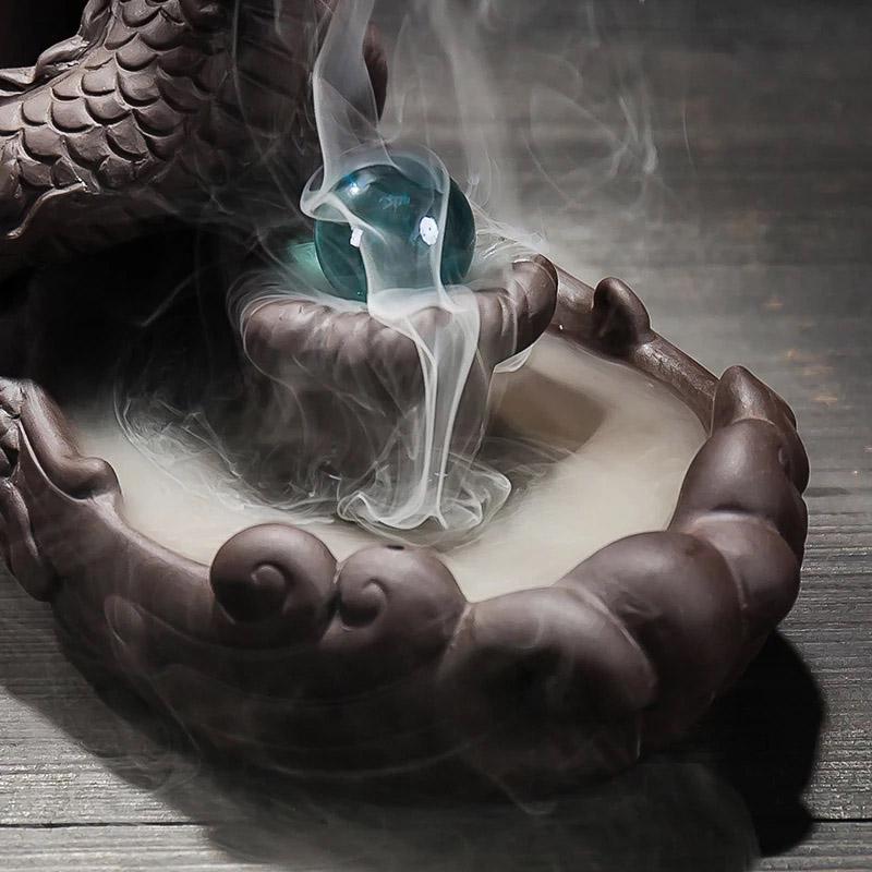 The Dragon Oracle Incense Burner - Floral Fawna