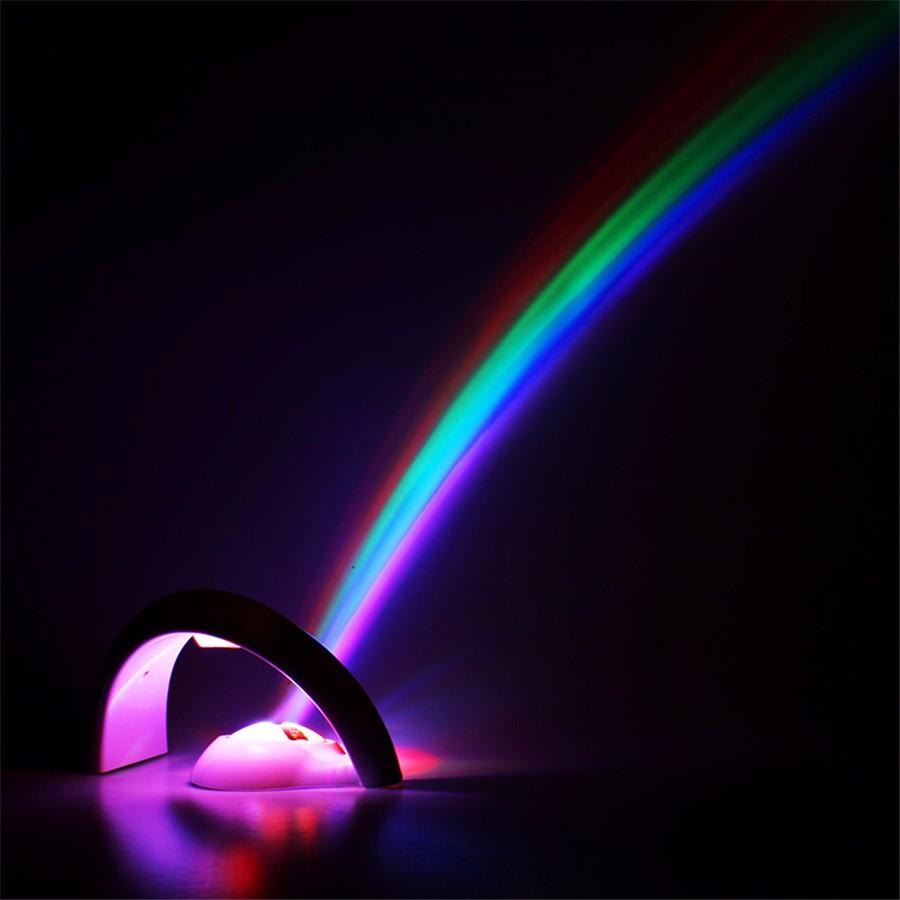 The Lucky Rainbow Maker Night Light - Floral Fawna