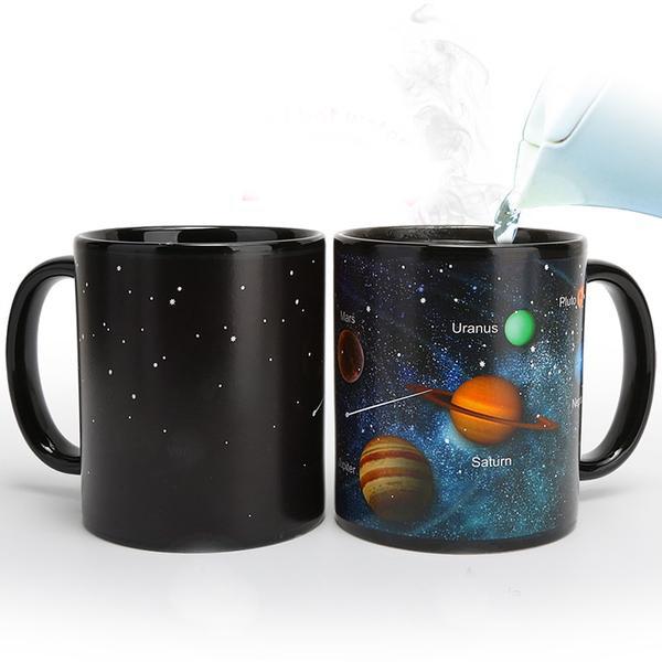 The Magical Solar System  Mug - Floral Fawna