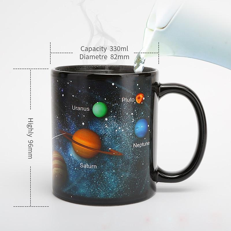 The Magical Solar System  Mug - Floral Fawna