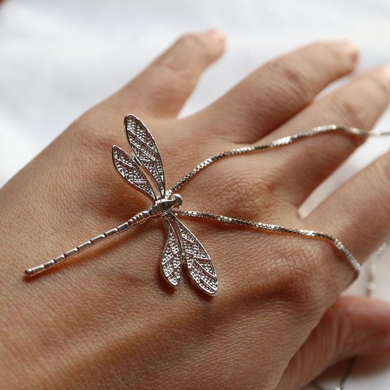 Charming Dragonfly Necklace - Floral Fawna