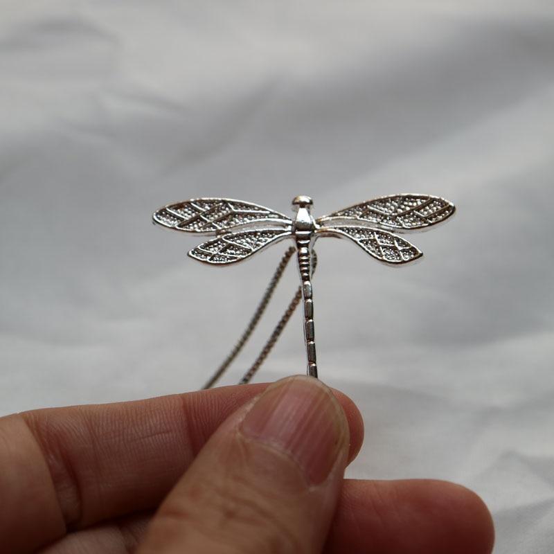 Charming Dragonfly Necklace - Floral Fawna