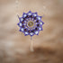 Macrame & Crystals 12 Sided Mandala Necklace - Floral Fawna