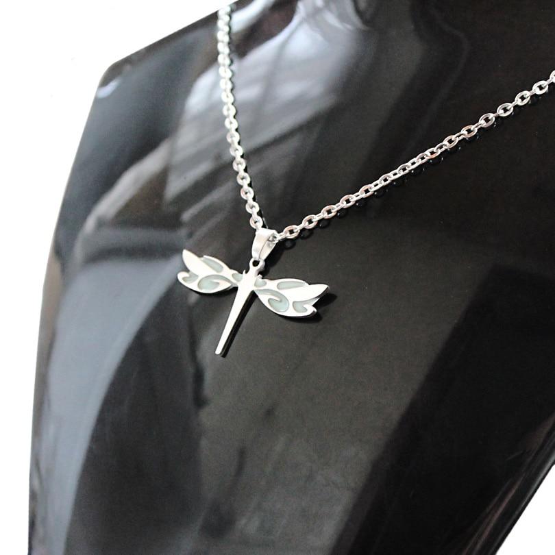 Magical Glow In The Dark Dragonfly Necklace - Floral Fawna