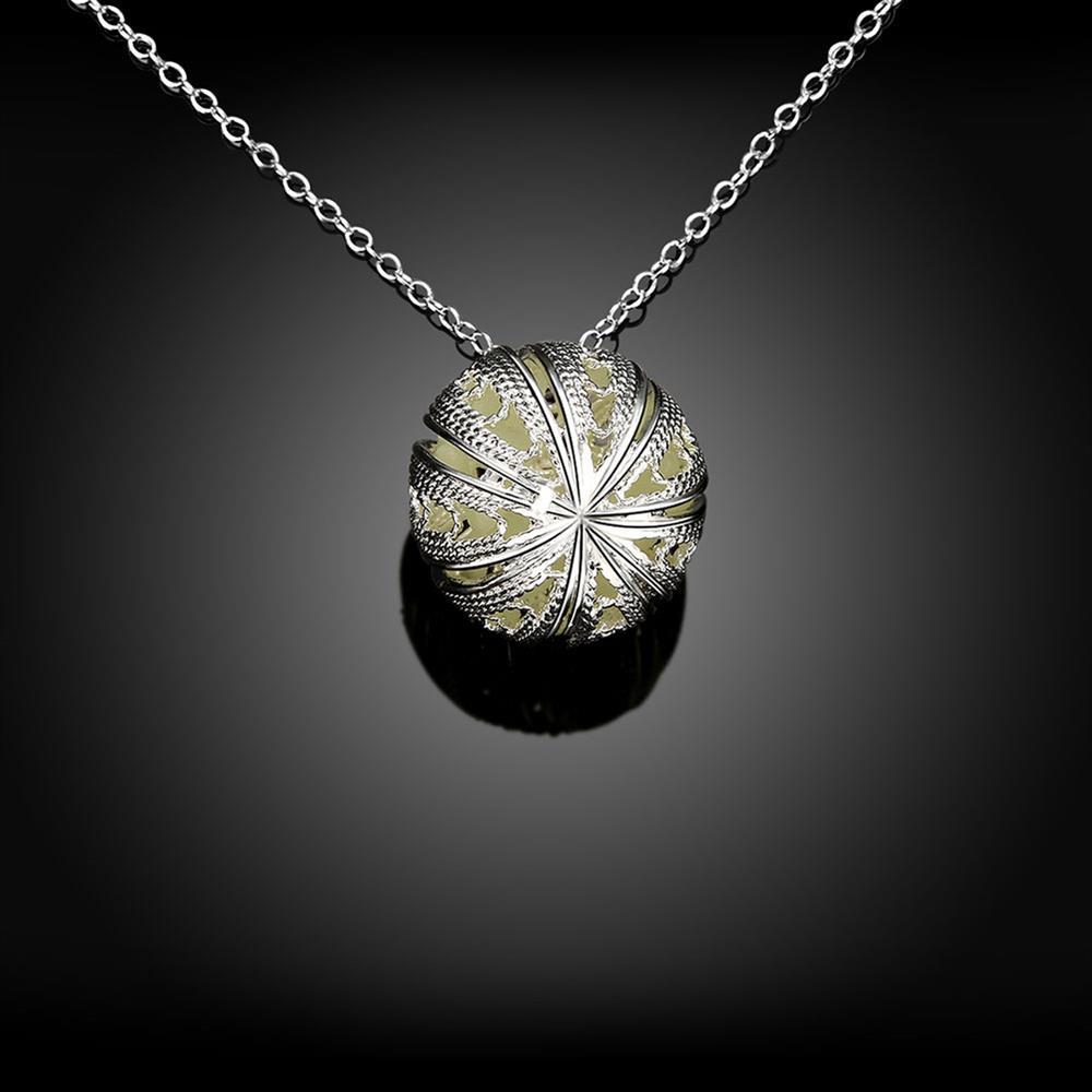 Magical Glow In The Dark Pumpkin Necklace - Floral Fawna