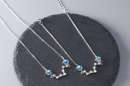 Moonstone Constellation Necklace - Floral Fawna