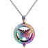 Rainbow Butterfly Essential Oil Diffuser Necklace - Floral Fawna