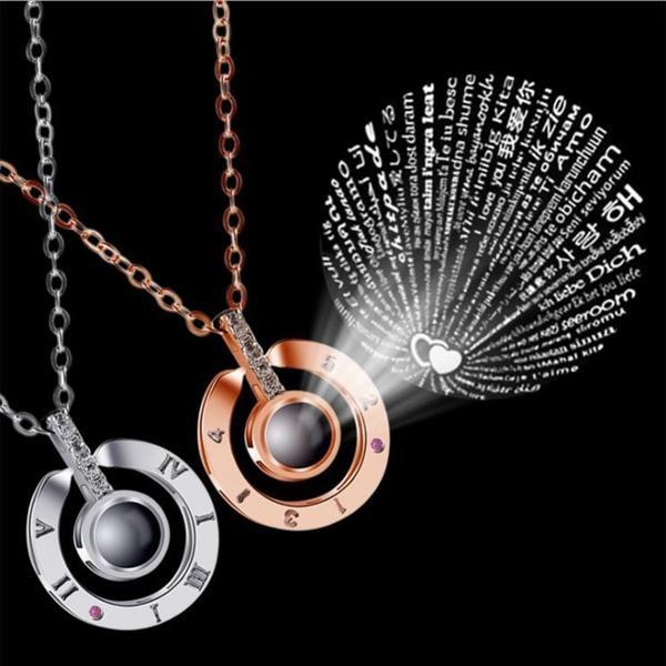 Romantic 100 Languages Of Love Necklace - Floral Fawna