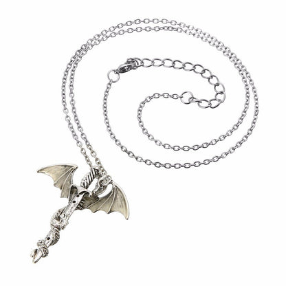 The Dragon Warrior Glow In The Dark Necklace - Floral Fawna