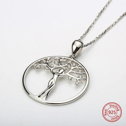 The Tree Of Life Goddess Necklace - Floral Fawna