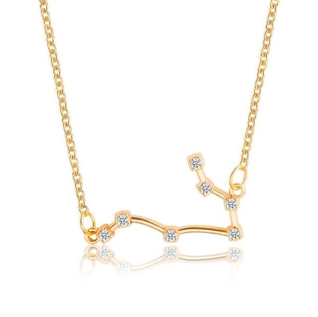 Zodiac Sign Constellation Necklace - Floral Fawna