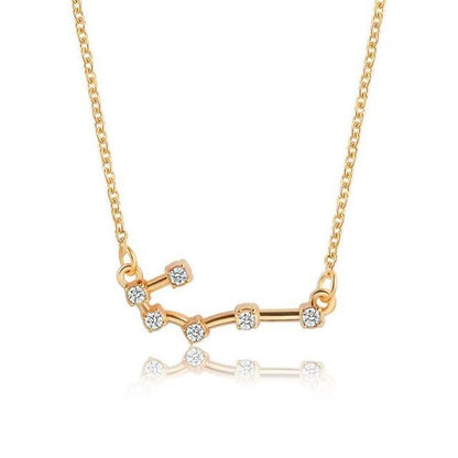 Zodiac Sign Constellation Necklace - Floral Fawna