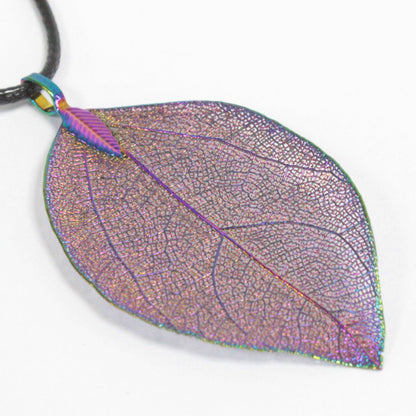 Bravery Leaf Necklace - Floral Fawna