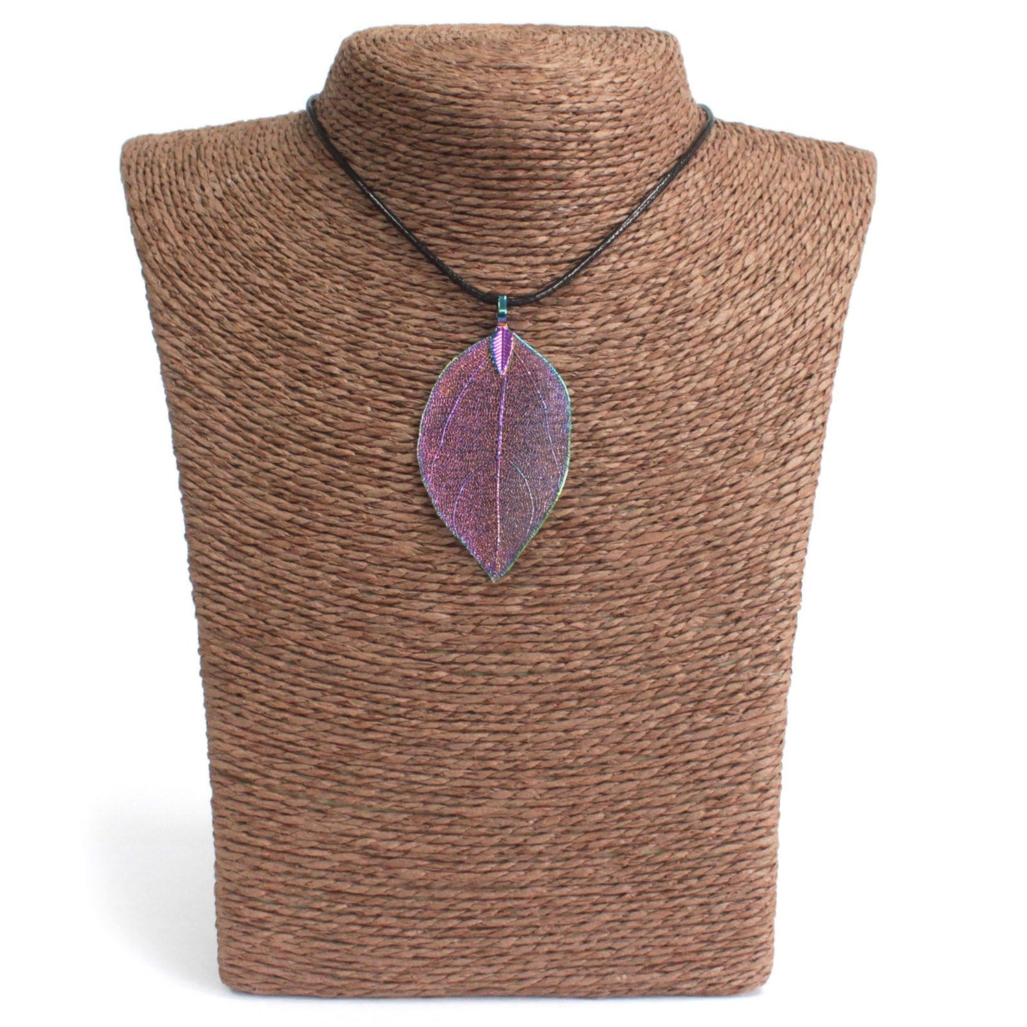 Bravery Leaf Necklace - Floral Fawna