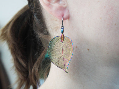 Bravery Leaf - Earrings - Floral Fawna